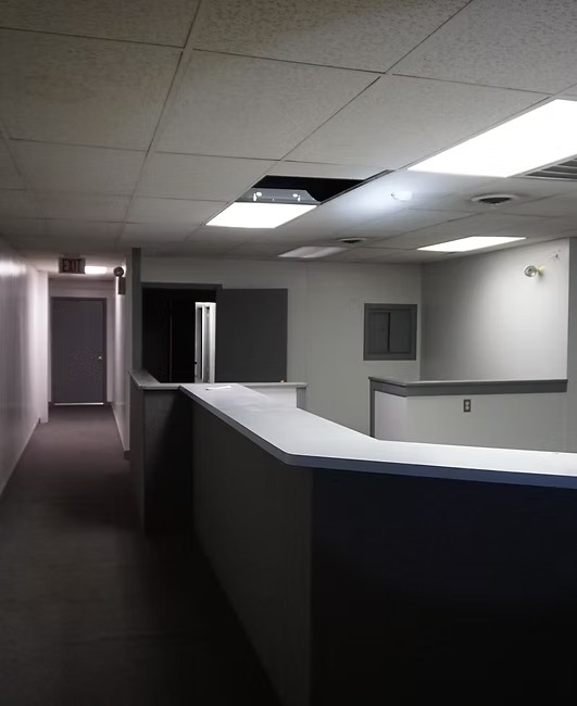 Modern office building commercial construction project in
Philadelphia